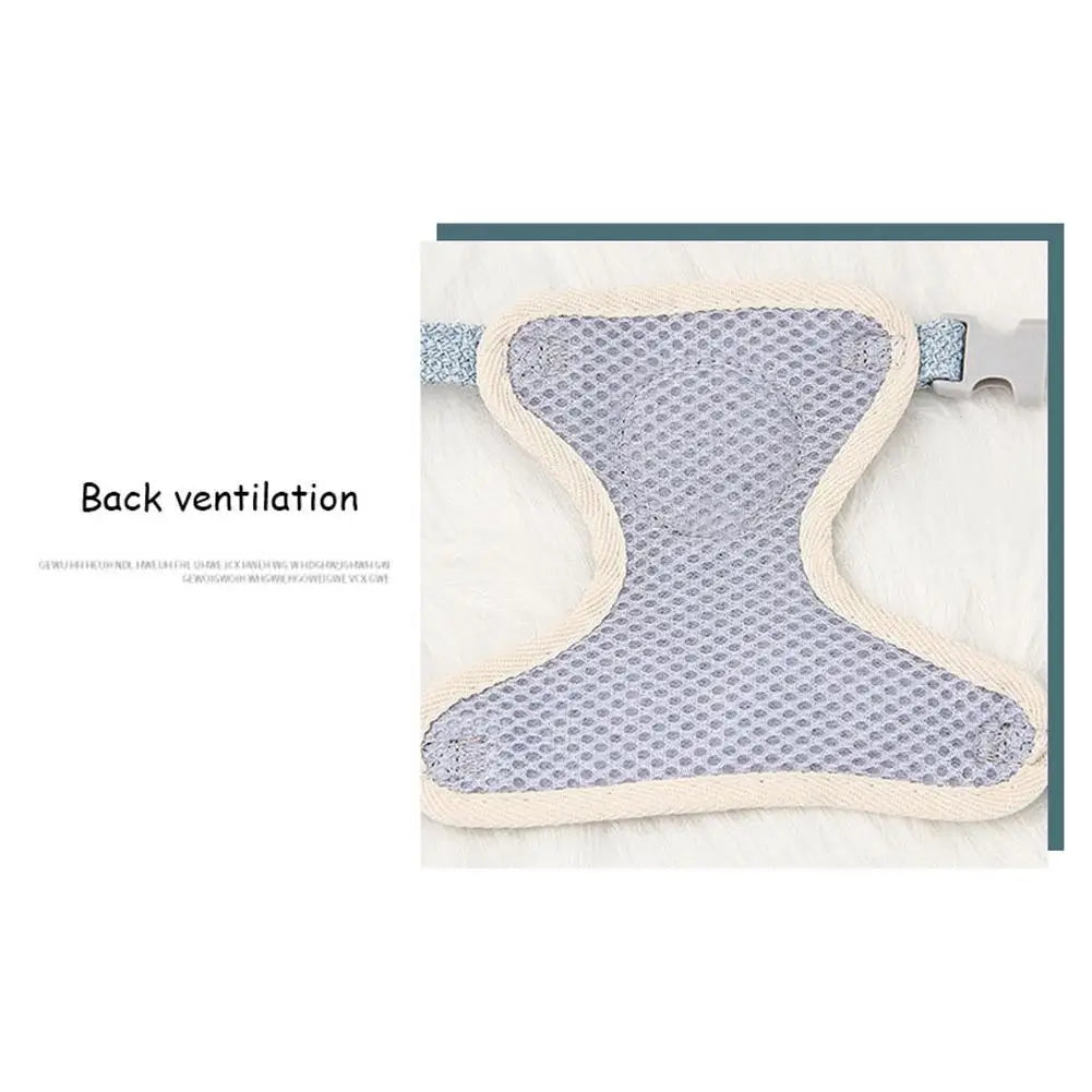 Breezy Vest Adjustable Pet Harness-Leash