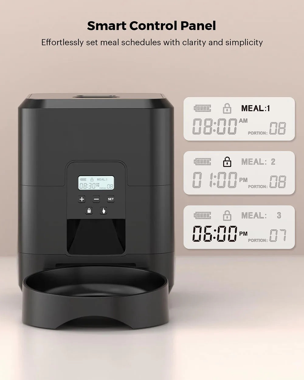 Smart Pet Feeder Automatic.