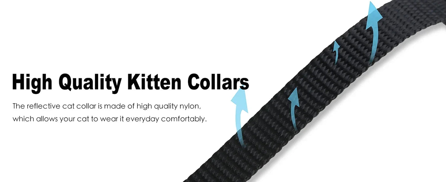 Reflective Air Tag Cat Collar