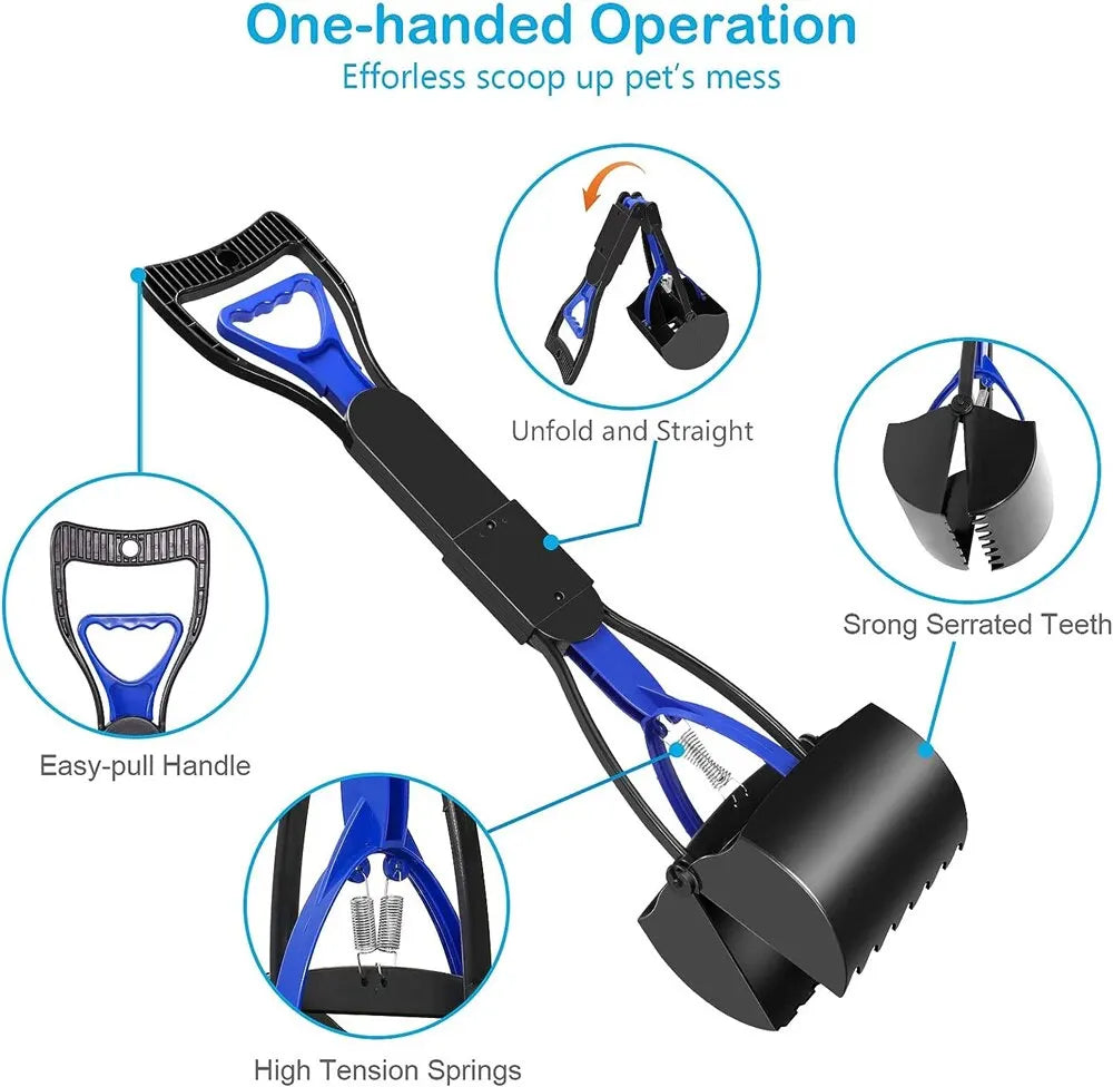 Dog Pooper Scooper Foldable