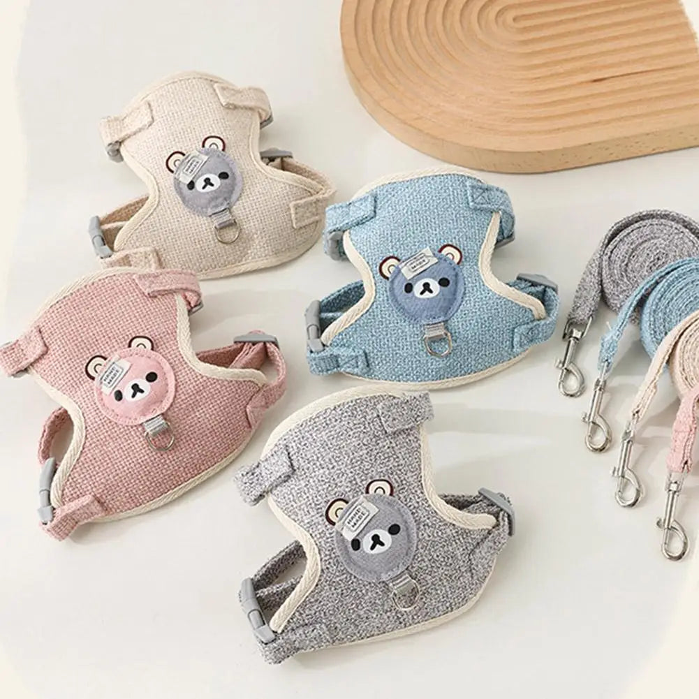 Breezy Vest Adjustable Pet Harness-Leash