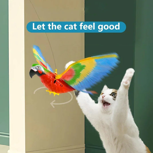 Electric  Simulation Bird Interactive Cat Toys