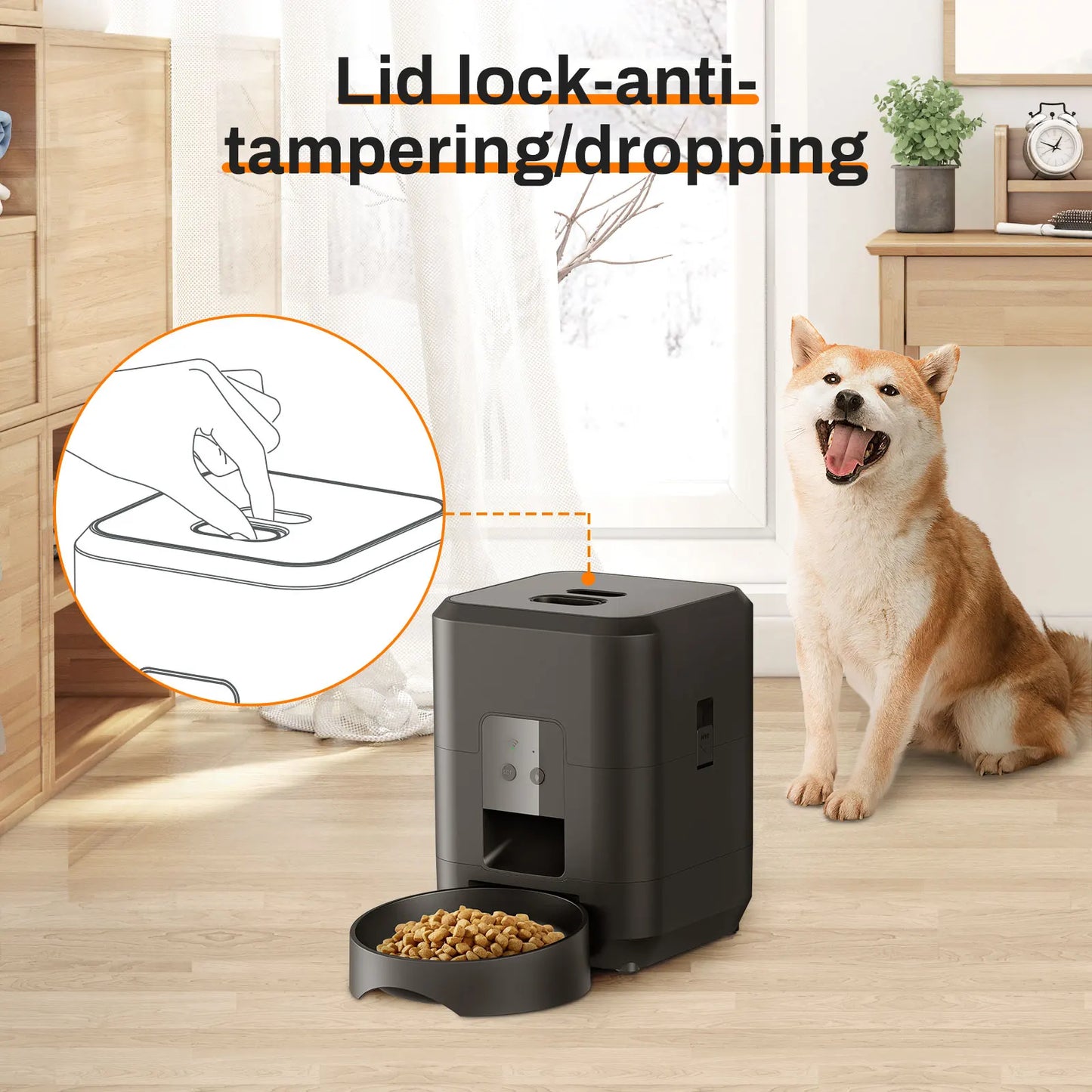 Smart Pet Feeder Automatic.