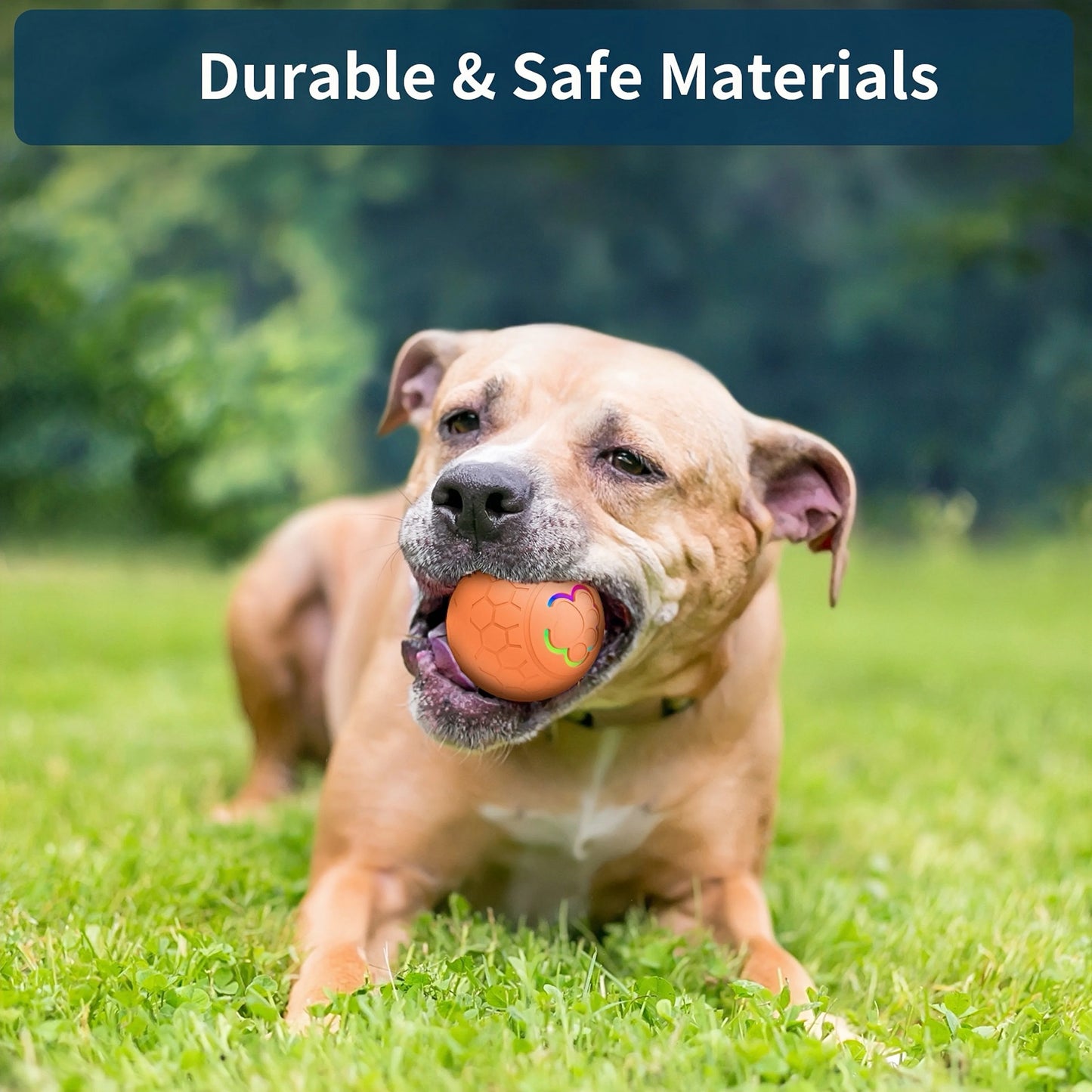 Smart USB Automatic Moving Bouncing Ball Dog Toy Rechargeable