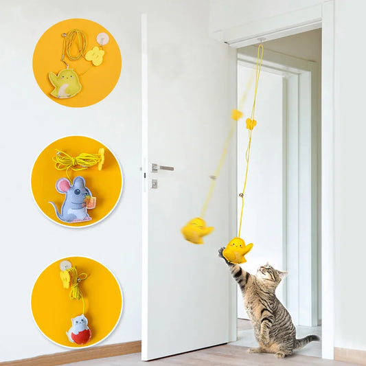 Feather Wand Interactive cat toy