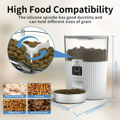 Smart Wi-Fi Automatic Pet Feeder for Cats & Dogs