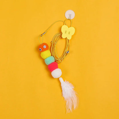 Feather Wand Interactive cat toy