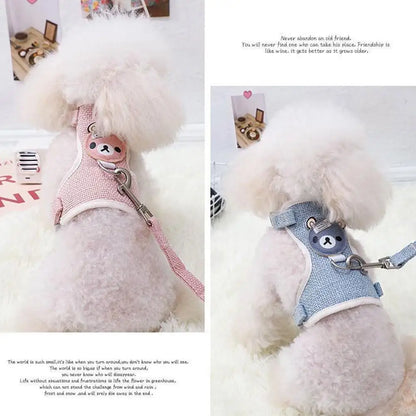 Breezy Vest Adjustable Pet Harness-Leash