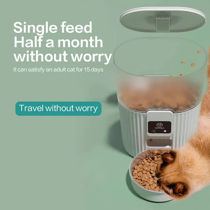 Smart Wi-Fi Automatic Pet Feeder for Cats & Dogs