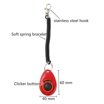 Pet Training Clicker with Wrist Strap - Dog Training Clickers
