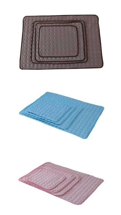 Dog Cooling Mat Summer Pet Cold Bed