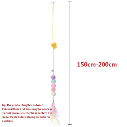 Feather Wand Interactive cat toy