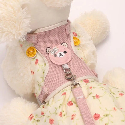 Breezy Vest Adjustable Pet Harness-Leash