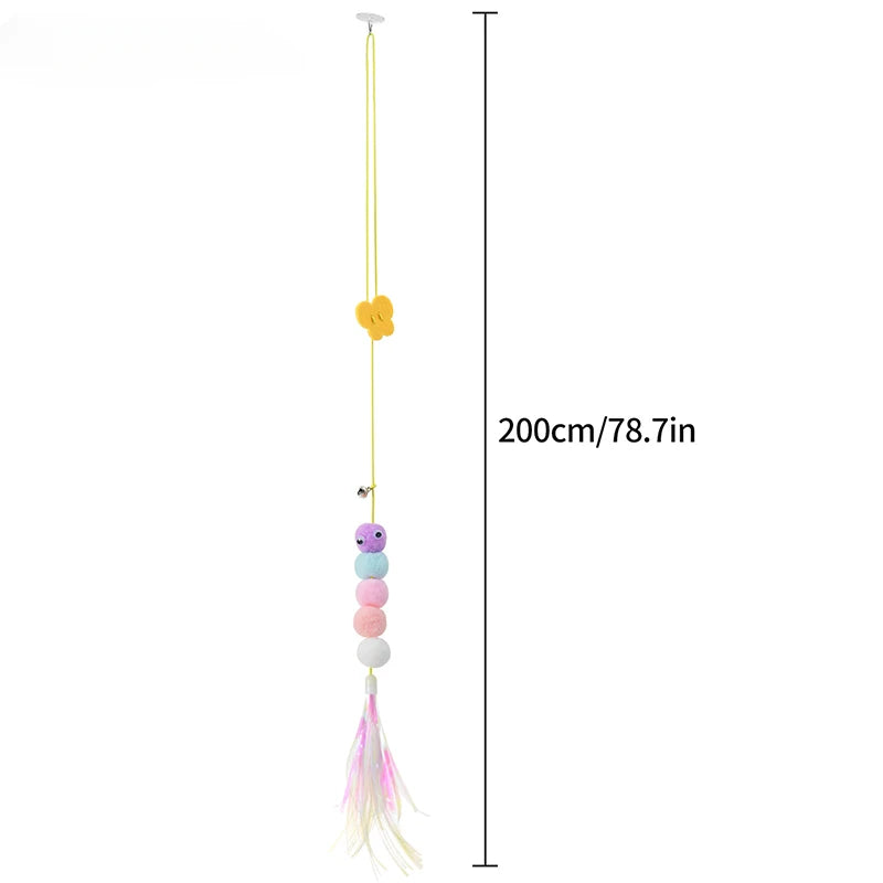 Feather Wand Interactive cat toy