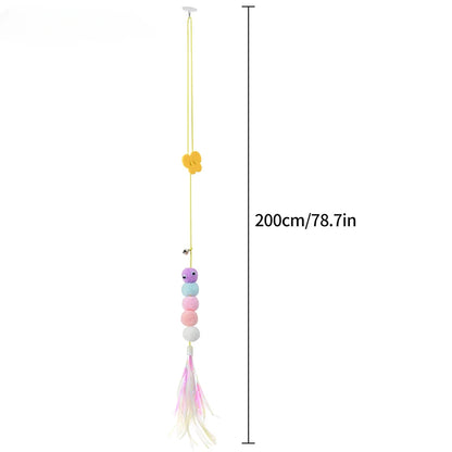 Feather Wand Interactive cat toy