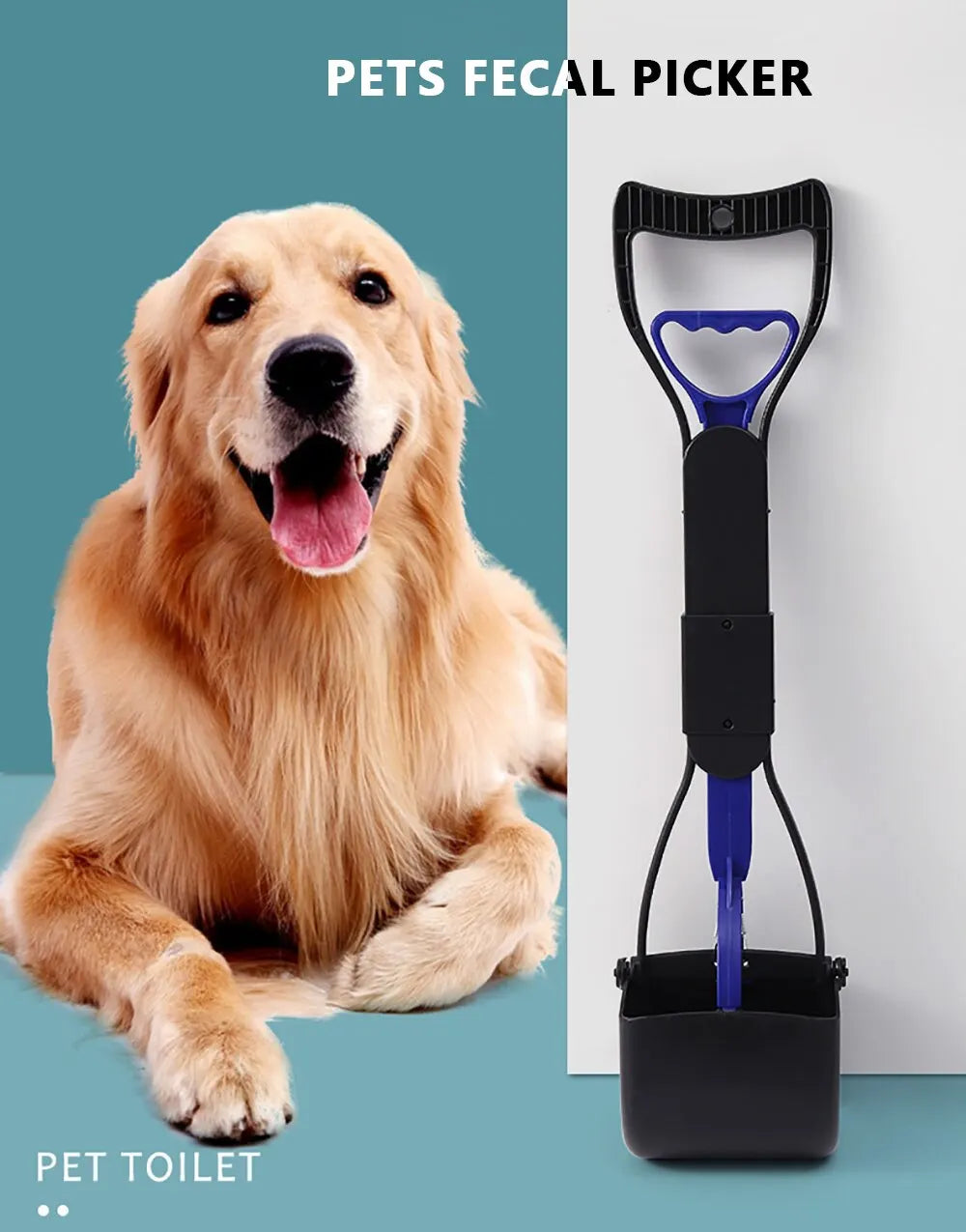 Dog Pooper Scooper Foldable