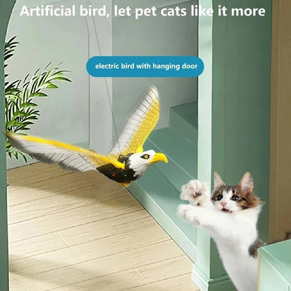 Electric  Simulation Bird Interactive Cat Toys