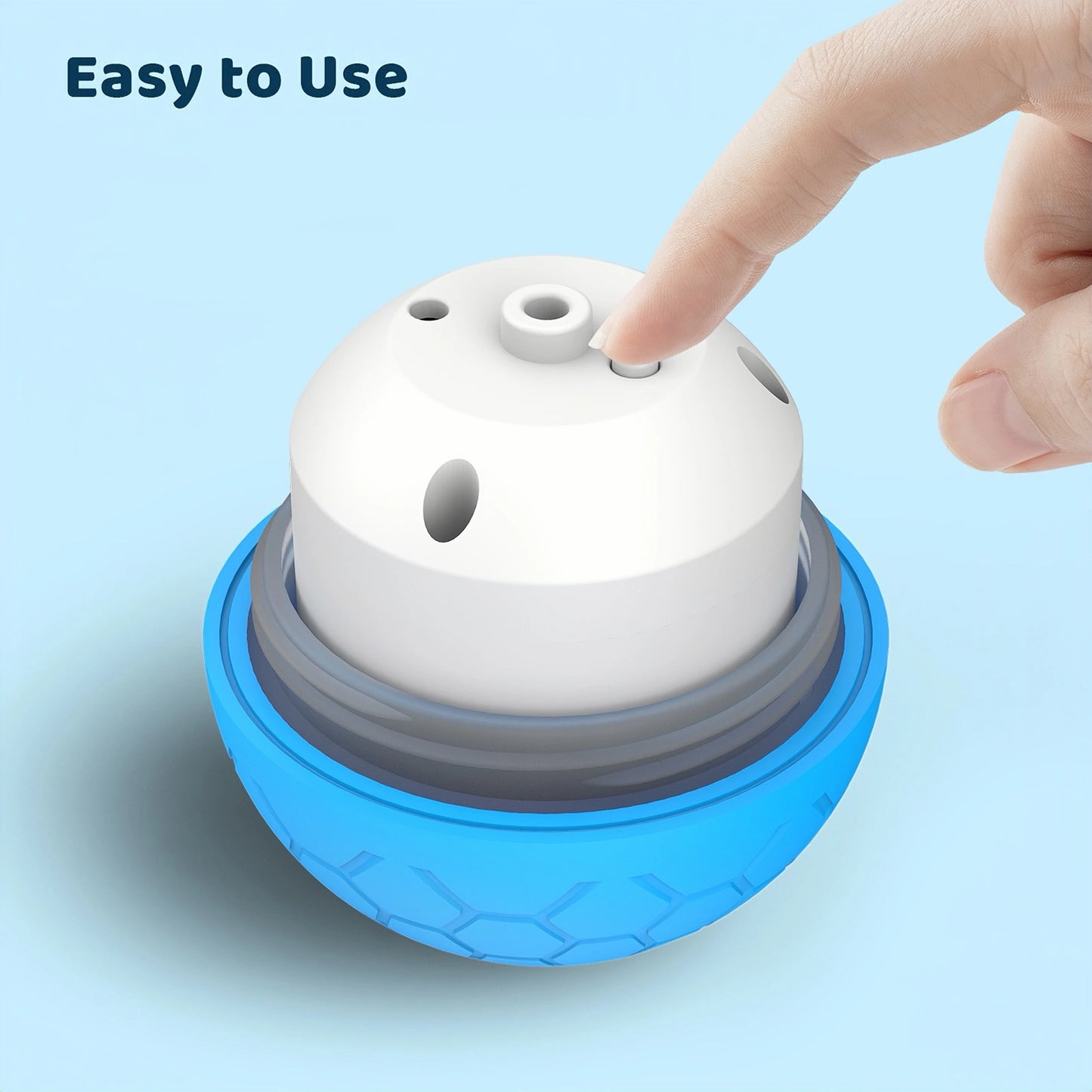 Smart USB Automatic Moving Bouncing Ball Dog Toy Rechargeable