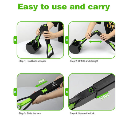 Dog Pooper Scooper Foldable