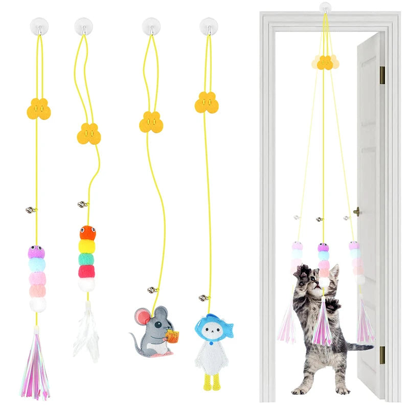 Feather Wand Interactive cat toy