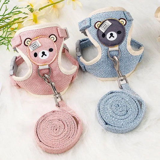 Breezy Vest Adjustable Pet Harness-Leash
