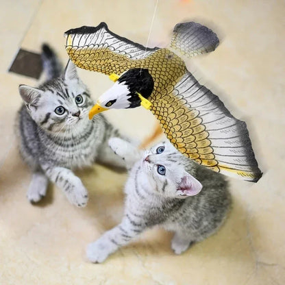 Electric  Simulation Bird Interactive Cat Toys