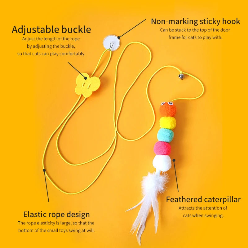 Feather Wand Interactive cat toy